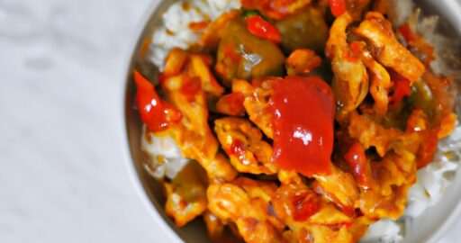 Plněná paprika s rýží a masem