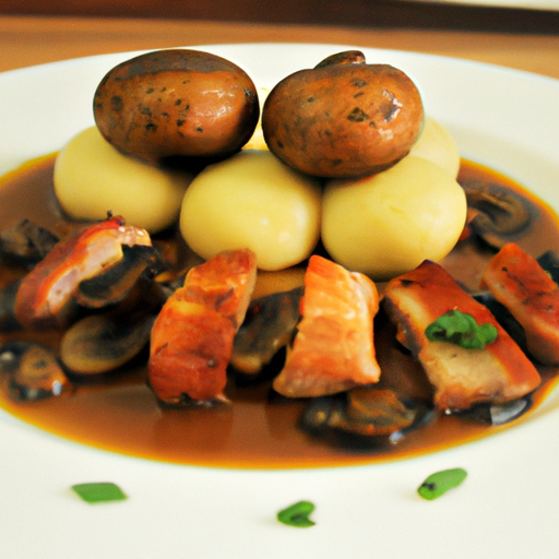 Losos na žloutkové omáčce