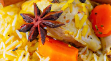 Hovězí korma s rýží a šafránem