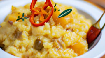 Kuskus s kozím sýrem a medem