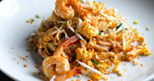 Phad Thai s krevetami a tofu