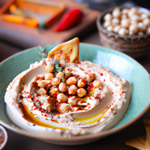 Lahodný hummus s česnekem