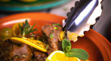 Marocký jehněčí tajine s citrony