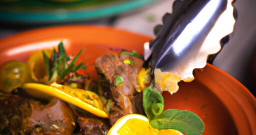 Marocký jehněčí tajine s citrony