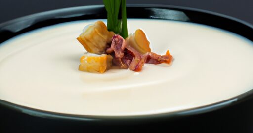 Vichyssoise z brambor.