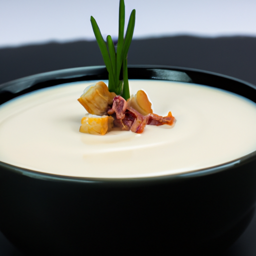 Vichyssoise z brambor.