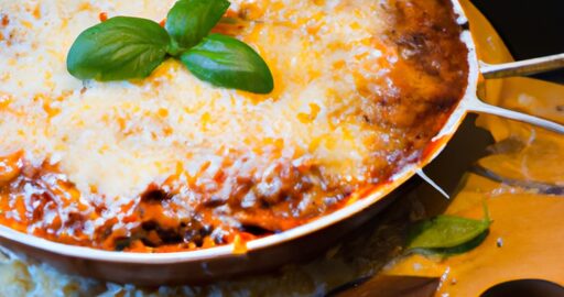 Lazane s nádivkou z ricotty.