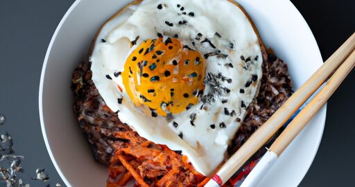 Bibimbap – korejské smažené rýže