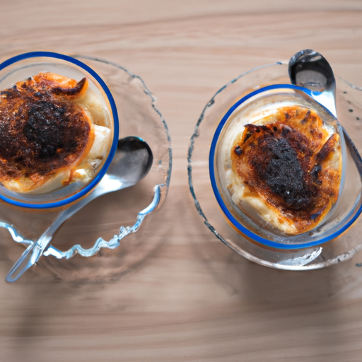 Suflé se sýrem a šunkou.