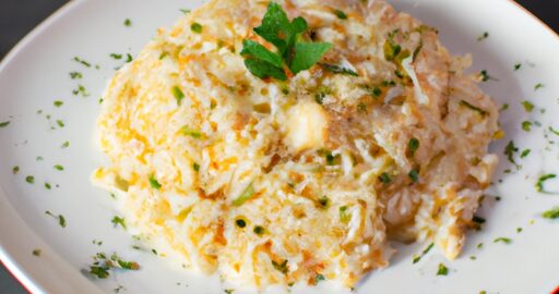 Houbový rizoto s rukolou