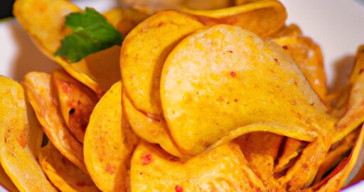 Kulajda s křupavým slaninovým chips.