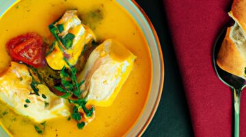 Bouillabaisse rybí polévka se zeleninou