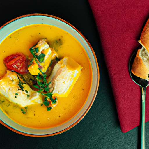 Bouillabaisse rybí polévka se zeleninou