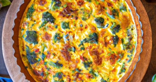 Brokolicový quiche sýrovou kůrou