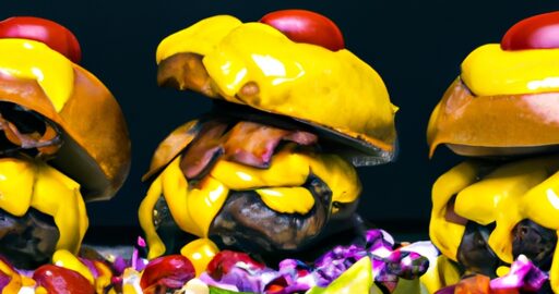 Hamburgr s hranolkami a kečupem