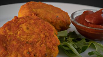 Kořeněné kuřecí kofta placky