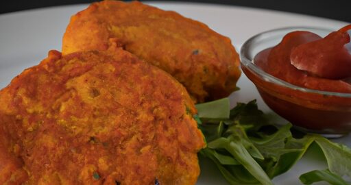 Kořeněné kuřecí kofta placky