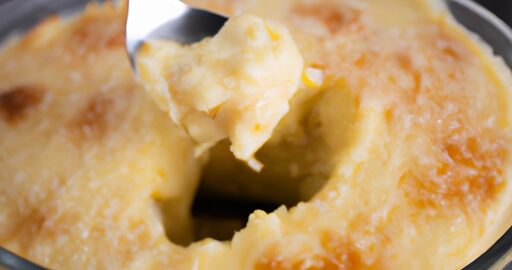 Brazilský karnevalní dezert banánový pudink.