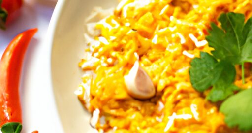 Rajčatový dhal s mangem a kokosem