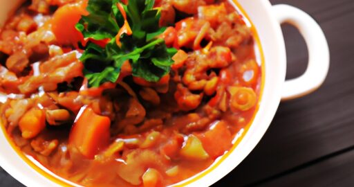 Veganský guláš s fazolemi