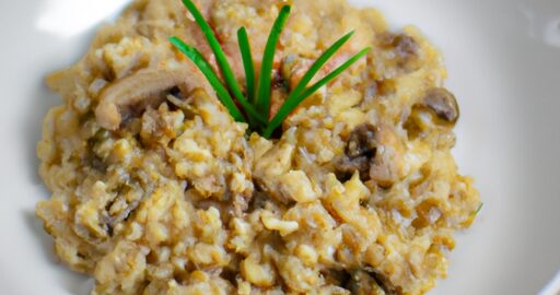 Risotto ai funghi recetto.
