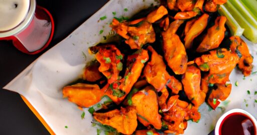 Buffalo wings s ranch omáčkou