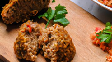 Kibbeh – pikantní bulgur koule.