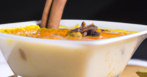 Kuře na kari s kokosem