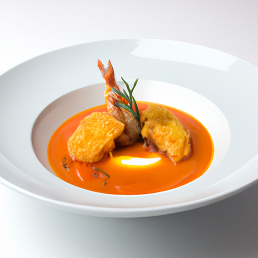 Bouillabaisse rybí polévka s krustovinou