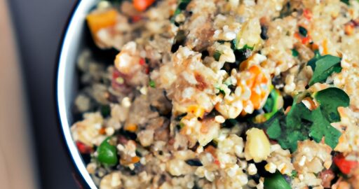 Ovocná quinoa s arašídy