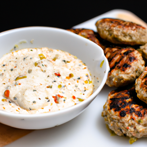 Kořeněná jehněčí kofta placičky