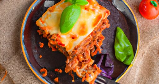 Lasagne s bolognese omáčkou