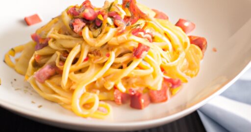 Spaghetti carbonara domácí verze