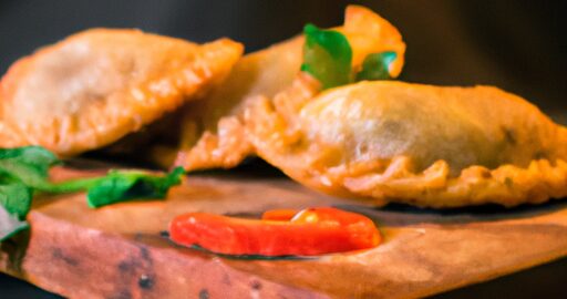 Empanadas con carne y verduras