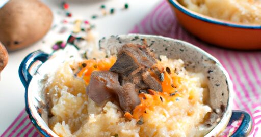 Sýrová cibulačka s hrášky