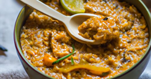 Kokosový kari s mušlemi