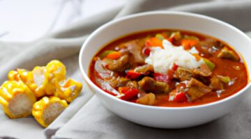 Jogurtový hovězí guláš s rýží