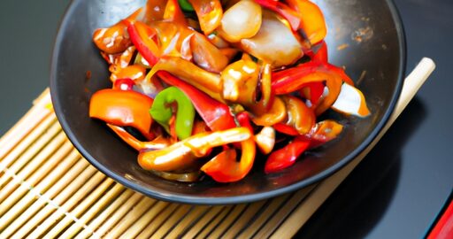 Kung Pao kuře s arašídy