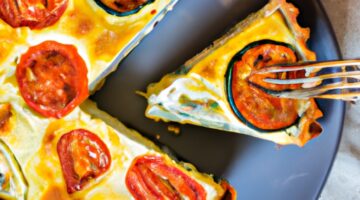 Ratatouille s vaječným quiche