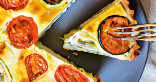 Ratatouille s vaječným quiche