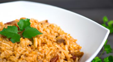 Kořeněná jehněčí omáčka s rýží