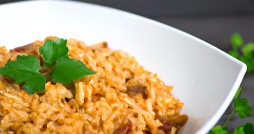 Kořeněná jehněčí omáčka s rýží