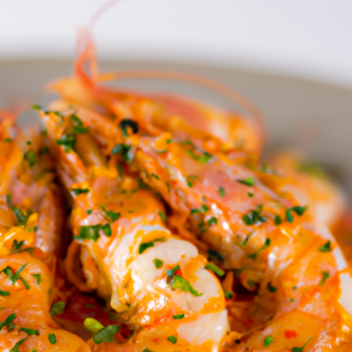 Krevety v kari omáčce