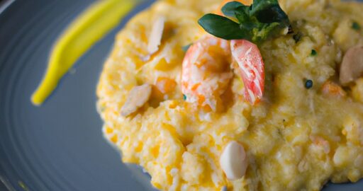 Risotto s houbami a syrovoučkem