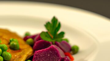 Zapečená liliovitá cibule s masem