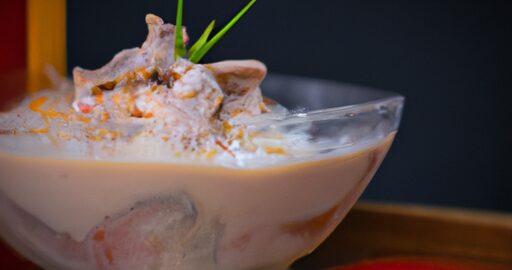 Indonéský krémový kuřecí curry.