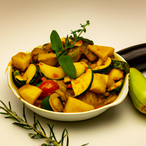 Ratatouille zeleninová zapékanka s bylinkami