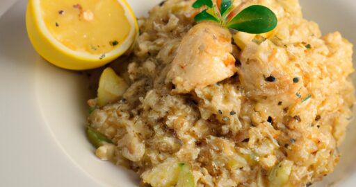 Risotto s houbami a tymiánem