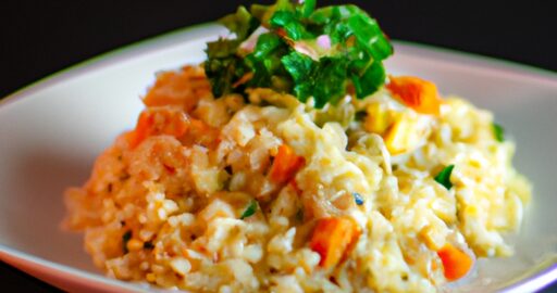 Kuřecí rizoto s hubami