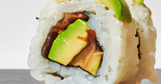 Sushi z lososa a avocado